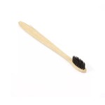 Classic toothbrush, straight handle, black color, model PS04